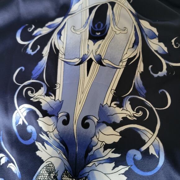 Dana Buchman Knee Length Size 16 Bold Design Boho Bright Lined Whimsy Chic - Picture 6 of 9